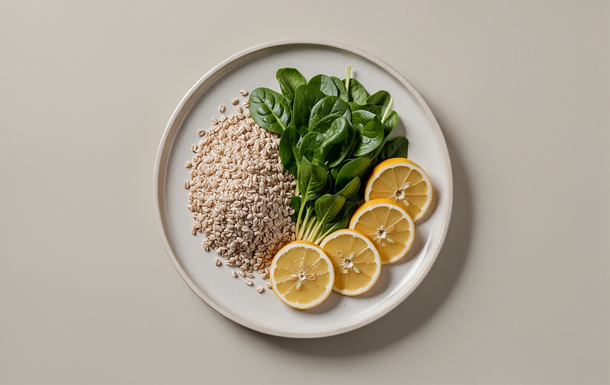 Repas équilibré et naturel